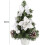 Royal Blue Mini Christmas Tree with Ornaments 12 inch 4