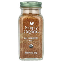 Simply Organic, All-Seasons Sol, 4,73 oz (134 g)