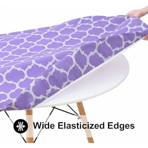 Rund elastisk duk 112-142 cm, vanntett flanellbakside 2