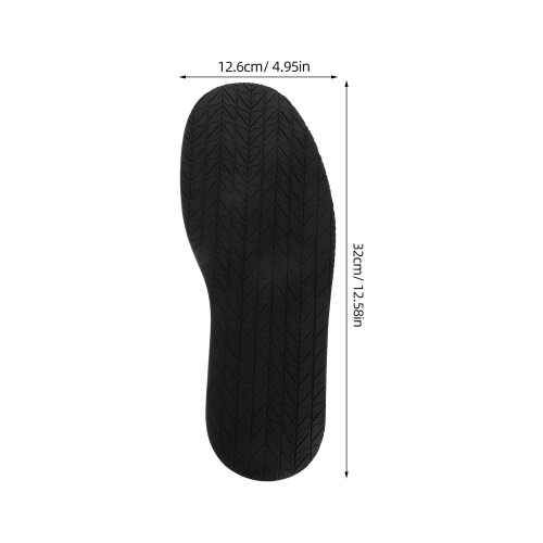 Rubber mat pair 12.58 x 4.95 x 0.15 in 1