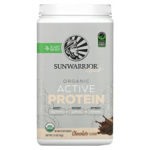 Sunwarrior, Sport, Biologische Actieve Protein, Chocolade, 2.2 lb (1 kg)