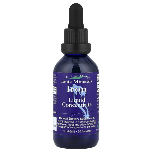 Eidon Ionic Minerals, Ferro, Concentrato liquido, 2 oz (60 ml)