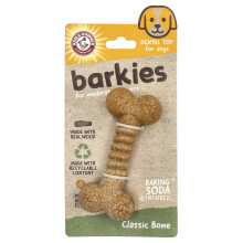 Arm & Hammer, Barkies För måttliga krusare, Dental leksak för hundar, Ring, Peanutsbutter, 1 leksak