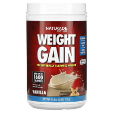 Naturade, Gewichtstoename, Vanille, 2.5 lb (1.2 kg)
