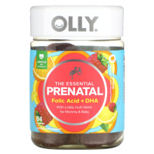 OLLY, Den essentiella graviditetspreparatet, Söt citrus, 84 Gummies