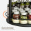 Spice Rack Organizer Rotating 3-Tier Black 4