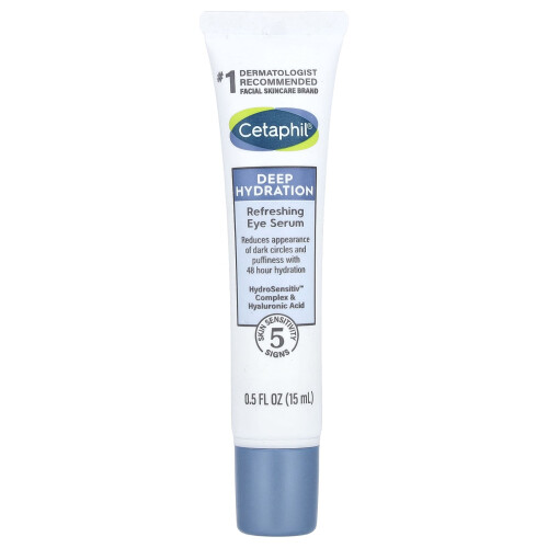 Cetaphil Cetaphil, Deep Hydration, Αναζωογονητική Οπτική Σερουμ, Αroma-Free, 0.5 fl oz (15 ml)