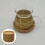 Natural Cork Coasters Round 4 Pack 3
