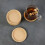 Natural Cork Coasters Round 4 Pack 4