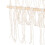 Wand Netz Organizer Plüschtiere Holzstab 12