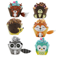 72Stk Cupcake Holder Cups DIY Kuchen Für Geburtstagsfeiern