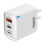 Φορτιστής USB πολλαπλών θυρών 200W, τροφοδοτικό 1A+2C με φόρτιση rt για τηλέφωνο, tablet, 2