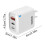 Φορτιστής USB πολλαπλών θυρών 200W, τροφοδοτικό 1A+2C με φόρτιση rt για τηλέφωνο, tablet, 5