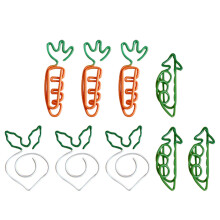 18St Metalen Paperclips Assorti Kleuren Kleine Creatieve Kantoorklips