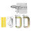 Leather Strap Cutter with Replaceable Blade, Strong Metal Aluminium and Steel Construction - Detachable Design 1