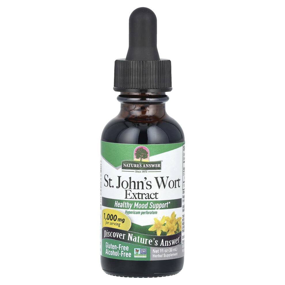Nature's Answer NatureâS Answer Hypericum Perforatum Liquid Extract Alcohol-Free 30Ml