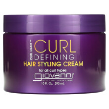 Giovanni, Hábito de Cabelo, Creme de Definição de Cabelo, Para Todos os Tipos de Cabelo, 10 fl oz (295 ml)