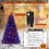 7-Ft Black Artificial Halloween Christmas Tree with Spooky Sounds - Black 3