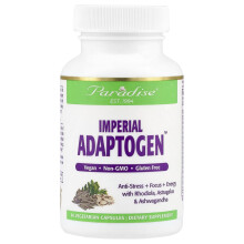 Paradise Herbs, Imperialis Adaptogen, 60 Vegetarian Φύλλα