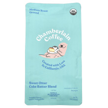 Chamberlain Coffee, Szőlői Kutya Bádogkészítmény, Por, Közepes Erősségű, 12 oz (340 g)