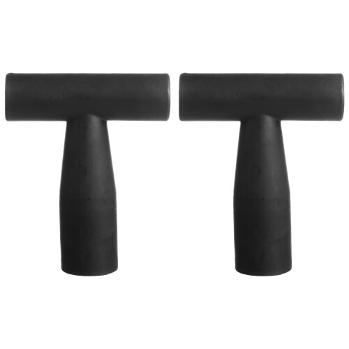 6Stk Kunststoffgriff Für Und Rechen, Ergonomisch, Schwarz
