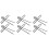 6Pièces Clips En Métal Pour Support De Pages Et Notes Musicales 5