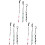 9Pièces Compteur Perles Golf Portable Outil Comptage Score Précis 2