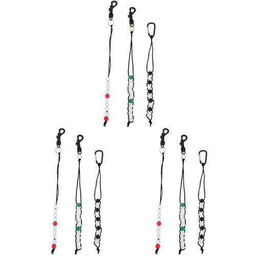 9Pièces Compteur Perles Golf Portable Outil Comptage Score Précis 1