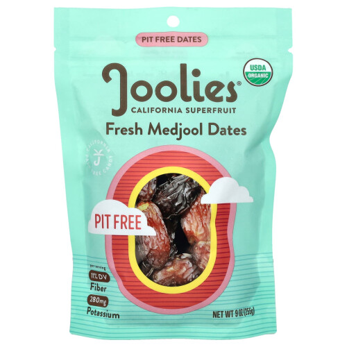 Joolies, Φρέσκα Μετζούλ Δαμάσκηνα, Χωρίς Πέτρες, 9 oz (255 g)