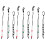 9Pièces Compteur Perles Golf Portable Outil Comptage Score Précis 4
