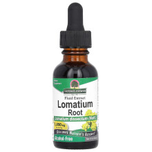 Nature's Answer, Lomatium gyökér, Etanolmentes, 1 000 mg, 1 fl oz (30 ml)