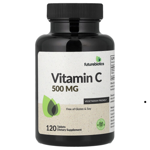 Futurebiotics, Vitamin C, 500 mg, 120 Tablets