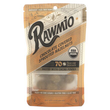 Rawmio, Chocolade Bedekte Gezonde Hazelnootjes, 2 oz (56.7 g)