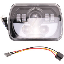 300W 5X7 Led Faros Led Luz De Cabeza De Haz Sellado Lámpara Con Alto Haz Bajo Led Faro Para Yj Cherokee Xj