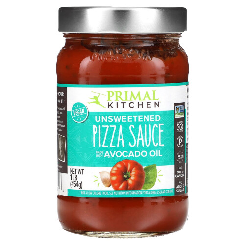 Primal Kitchen, Σοκολάτο Πίτσας, Unsweetened, 1 lb (454 g)