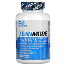 EVLution Nutrition, LeanMode + Probiotikka, 120 Kasvikset Capsuli