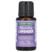 Óleo Essencial Puro da Nature's Truth, Lavanda Rejuvenescente, 0.51 fl oz (15 ml)