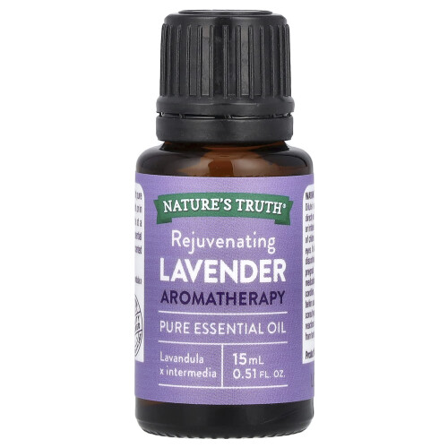 Nature's Truth, Πουρ Essential Oil, Ανανεώτρια Λάβαντερ, 0.51 fl oz (15 ml)