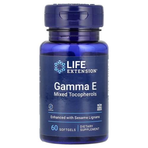 Life Extension, Γάμμα E Mixed Tocopherols, 60 Μυτερά
