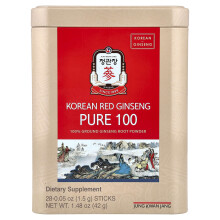 JungKwanJang, Koreaans Rood Ginseng, Pure 100, 28 Sticks, 0.053 oz (1.5 g) Elke