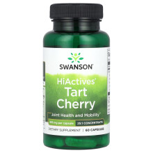 Swanson, HiActivesÆ Kersen, 465 mg, 60 Capsules