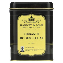 Harney & Sons, Té de Rooibos Orgánico, Chai, Libre de Caffeína , 4 oz (112 g)