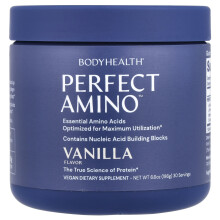 BodyHealth, Perfect Amino, Vanilja, 6.6 oz (186 g)