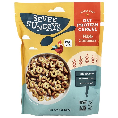 Seven Sundays, Protein Κριθαράκι, Maple Cinnamon, 8 oz (227 g)
