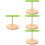 4Pièces Support Perroquet Table Bois Base Stable Forte 8