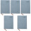 5Pièces Agenda Organisateur PU Notebook Journal 5