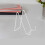 2pcs Iron Wire Plate Display Stand Easel for Tabletop Decor White 6