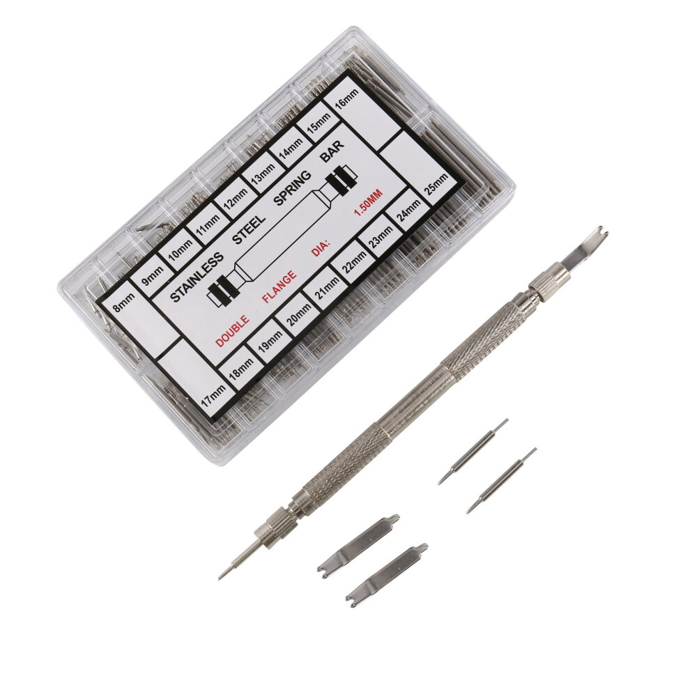 360 Pcs 8-25 Mm Stainless Steel Watches Spring Bars + Pins Watchband Bar Spring Bar 4713908247755