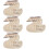 28Pièces Diviseurs -Robe Bébé Bois Thème 9