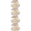 28Pièces Diviseurs -Robe Bébé Bois Thème 10